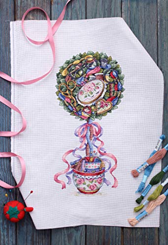 Counted Cross-Stitch kit Joy Topiary SNV-691 by MP Studia