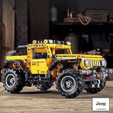 LEGO Technic Jeep Wrangler 4x4 Toy Car 42122 Model Building Kit - All Terrain Off Roader SUV Set, Authentic and Functional Design, STEM Birthday Gift Idea for Kids, Boys, and Girls Ages 9+