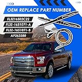 New Upgraded FL3Z16502C22 Sunroof Glass Cables & Track Assembly Repiar Kit Compatible with Ford F-150 2015-2020, F-250 F-350 Super Duty 2017-2019 Replace OE# FL3Z16502C22 FL3Z-1651071-A FL3Z-1651071-B