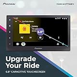 Pioneer DMH-W2770NEX Digital Multimedia Receiver With Wireless Apple CarPlay and Android Auto, 6.8" Capacitive Touchscreen, Double-DIN, Built-In Bluetooth and WiFi, Amazon Alexa via App