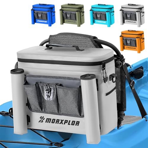 Kayak Cooler,Waterproof Kayak Seat Back Cooler for Kayaking,Kayak Accessories Cooler Bag,Protable Ice Chest,Beach Cooler,Travel Cooler for Camping or Lunch Bag