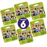 LEGO Minifigures Series 27 6 Pack - Multipack of Collectible Figures for Kids, Boys and Girls, Ages 5+ - Mystery Blind Box of 12 Possible Minifigures - Gift Idea for Birthdays or Events - 66795