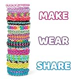 Rainbow Loom® MEGA Combo Set, Features 7000+ Colorful Rubber Bands, 2 Step-by-Step Bracelet Instructions, Organizer Case, Great Gift for Kids 7+ to Promote Fine Motor Skills (Packaging May Vary)