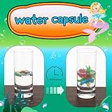 Vinsot 16 Pack Grow Capsules 6 Themes with 12 Capsules Each Dinosaur Sea Farm Animals Mermaid Unicorn Water Growing Gifts for Bathtub Party Favors