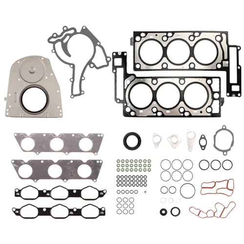AUCERAMIC M272 Cylinder Head Gasket Set Fit for Mercedes-Benz C230 C280 C300 E230 E280 E300 CLC230 CLK280 CLS280 CLS300 GLK280 GLK300 SLK280 SLK300 W204 W211 S204 S211 R171 2720160720