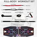 Push Up Board Workout Equipment for Chest Triceps, Back, Arms Muscles, Fitness Portable Pushup Board For Man And Women, Perfect Multi-Functional Push-Up Stand Bar Muscle Building by CTRL Sports