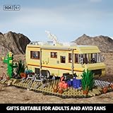 Breaking RV Adventure Building Set, MOC Upgraded Classic Scene, Compatible with Lego for Adults, for Adults and Avid Fans