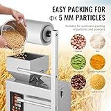 VEVOR Automatic Particle Packaging Machine 1-100g, 10-15 Bags/min Filling Sealling Mchine, Multi-Function Weighing Packing Machine, Powder Mixer Machine for Tea Seeds Grains Flour Beans Glitter