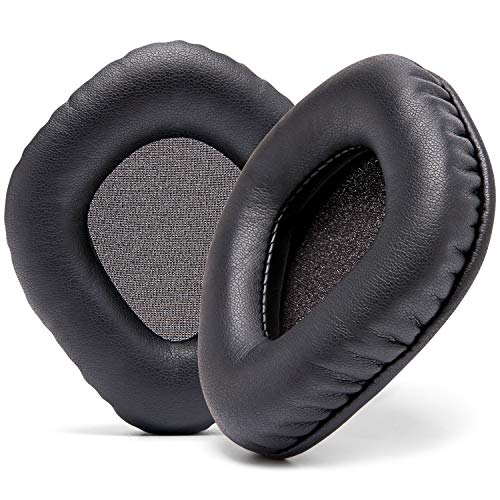 WC Upgraded Replacement Earpads for Corsair Void & Corsair Void Pro Wired & Wireless Gaming Headsets Made by Wicked Cushions | Improved Durability, Thickness, and Sound Isolation | (Black)