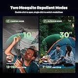 Max Repel Portable Electric Mosquito Repeller 30ft Protection 329°F Efficient Heating Rechargeable Ideal for Outdoors, Camping, Backpacking, Patios (Repellent Pads Not Included)