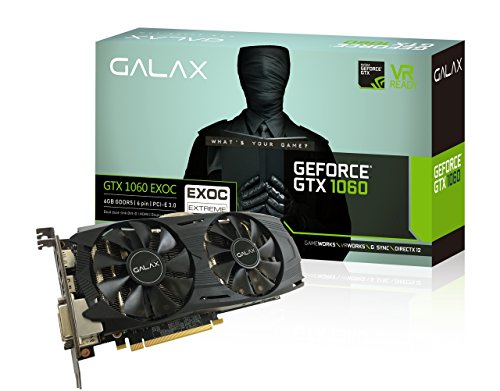 GALAX NVIDIA GEFORCE GTX 1060 EXOC 6GB