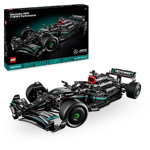 Lego Technic Mercedes-AMG F1 W14 E Performance Car Toy for Adults, Formula 1 Car, Detailed Replica, Decoration for Office or Home, Gift for Men, Women 42171