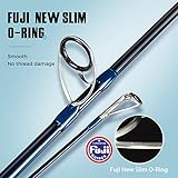 BERRYPRO Surf Spinning Rod Full Carbon Surf Fishing Rod with Fuji Guide (9'/10'/11'/12') (12'-Spinning-2pc)