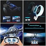 Virtual Reality Headsets to Play Games/Movies for Adults/Kids, 3D VR Glasses Compatible iOS and Android Smartphones 4.7-7.8in, 2023 New vr Headset Set with Gamepad and Controller, New Year Gifts 2024