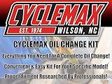 Cyclemax Full Synthetic Oil Change Kit compatible with 2015-2023 Yamaha YZF-R3 YZFR3