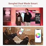 Sengled Dual Mode Smart Light Bulbs with Remote & App Control, Color Changing Light Bulbs, RGBW LED Light Bulbs 2700K-6500K Dimmable, 60W Equiv, Group Control, Timing, Sunrise & Sunset (4P+ 1 Remote)