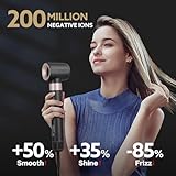 Curling Iron Hair Dryer: Auto Wrap Curling Wand 1 1/4 Inch Automatic Hair Curler, Ceramic Negative Ionic Blow Dryers Hot Air Fast Drying Tools Set with Extra Long Barrel for Styling Waves