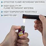 Kanayu Split Flame Retardant Wire Loom High Temperature Cable Conduit Split Cable Sleeves Loom Tubing Auto Wire Conduit for Industrial Electrical Automotive Marine(1/2''-50 ft,Black)