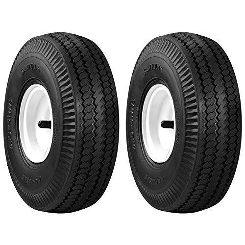 2PK Carlisle Tires - 5190261-4.10-4 Sawtooth (Rim Not Included)