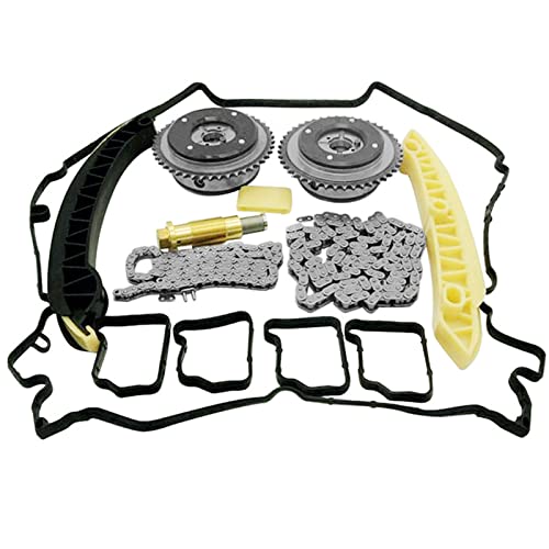 BLINTAC Timing Chain Kit Camshaft Adjuster Replacement for Mercedes Benz C160 C180 C200 C230 E200 SLK200 CLK200 W203 W211 S203 CL203 A209 R171 S211 C209 1.8L KOMPRESSOR M271