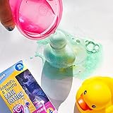 Mr. Bubble Kids Bath Bomb Potions - Colorful Fizzy Fun - Cool Foam and Bubble Science Beaker Bath Toys (Pack of 4)