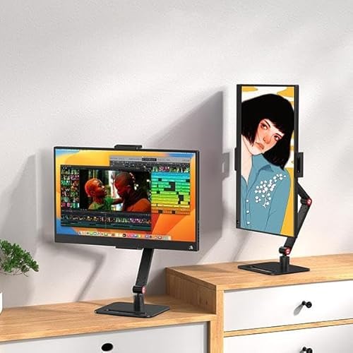 Tablet Stand for Desk, 360° Swivel Bracket, Foldable Long Arm Holder for 4.7-12.9'' iPhone/iPad/Tablet - Accessories - Cellphone, Gadgets Smartphone Folding Computer