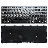 YANHAO [Laptop Keyboard] Russian Replacement Keyboard for HP Elitebook 840 G1 G2 850 G2 RU No Backlight [Easy Installation] (Color : NO Backlit rocker-01)