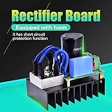 Rectifier Board Module, 0-220V AC to 0-311V DC Rectifier Power Supply Board Universal Mutiple Against Power Supply Board