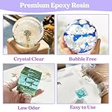 LET'S RESIN Epoxy Resin Kits and Molds Complete Set, 16oz Resin Art Kit with Resin Molds, Pigment, Dried Flowers, Resin Crafts for Adults, Beginners, Resin Accessories for DIY Lovers