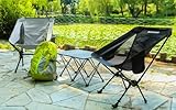 ROCK CLOUD Portable Camping Table Ultralight Aluminum Camp Table Folding Beach Table for Camping Hiking Backpacking Outdoor Picnic, Double Frame