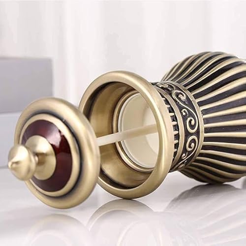 Metal Automatic Box, Hand Press Retractable Retro Cigarette Dispenser,Pop up Holder Container for Decoration Living Room Office