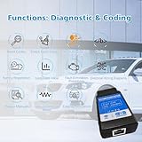 AMHTDOL Bootmod3 OBD WiFi Adapter for BMW F/G Series,Mini and A90/A91 Supra Carplay,Compatible with BimmerCode,MHD App,Ethernet to OBD2 Diagnostic & Coding Scanner Tool,Work with iOS,Android,Windows