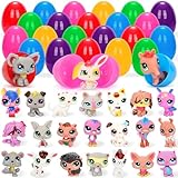 Cute Action Figures, Anime Figure 2025, 2025 Mini Shop Pet - Cute Pet Figures Novelty Toys for Kids, Easter Gifts and New Year, Toddler Toys for Kids, Toys for Ages 3-13, Easter Decorations, 24 Pcs