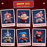 CALEMBOU Plush Doll Blind Box Figures, Timeshare Cino Dream Tour Circus Series Stuffed Mystery Box Toy, Kawaii Mystery Plush Collectible Birthday Gift for Girls (1PC)