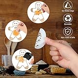 36 Pcs Seasonal Cookie Cake Stencils Set Reusable Baking Stencils DIY Coffee Drawing Templates Cupcake Dessert Decorating Baking Painting Tools for Mother's Day Birthday Halloween