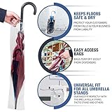 Brella Fella Wet Umbrella Bags - 28" Disposable Plastic Bag Refills for Umbrella Stand/Holder - 1000 Large Size Pack