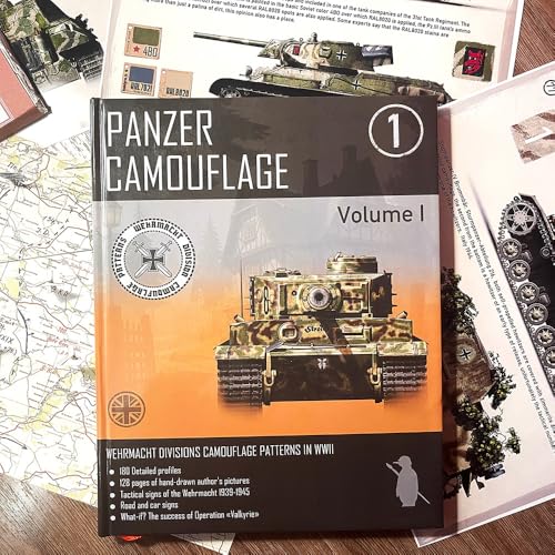 Panzer Camouflage Vol. 1 | Wermacht Divisions Camouflage Patterns in WW2 | Book by Igor Donchik