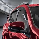 Voron Glass Tape-on Extra Durable Rain Guards for Toyota RAV4 2013-2018, Window Deflectors, Vent Window Visors, 6 Pieces - 100466