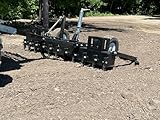 Field Tuff FTF-60DPTB 60" Tow Behind Dirt Pulverizer - Add Extra Weight! Works with ATVs and UTVs