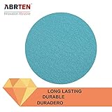 ABRTEN Hook and Loop Foam Backing Abrasive Disc 6 inch P5000 15 Discs per Carton for Automotive Body, Repair Paint Sanding, Collision Repair, Sand Scratches, Blend Panels