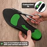 Hike Footwear Orthopedic Soles HF- Pain Relieving and Shock Absorbing Foot Pads, Plantar Fasciitis Relief - Arch Support Soles for Men Women