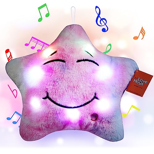 LoveHugs Musical Star Plush Sensory Light Up Toys - Autism Sensory Toys - Newborn Toys - Twinkle Twinkle Little Star Sensory Toys for Autistic Children