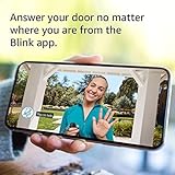 Blink Video Doorbell + 2 Outdoor 4 smart security cameras (4th Gen) with Sync Module 2 | Two-year battery life, motion detection, two-way audio, HD video, Works with Alexa