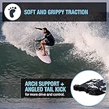 Ho Stevie! Premium Surfboard Traction Pad [Choose Color] 3 Piece, Full Size, Maximum Grip, 3M Adhesive, for Surfing or Skimboarding