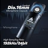 MAONO Microphone with Studio Headphone Set 192kHz/24bit Vocal Condenser Cardioid Podcast Mic Compatible with Mac and Windows, YouTube, Gaming, Live Streaming, Voice-Over (AU-A04H)