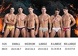 YuKaiChen YKC Men's Jockstrap Athletic Sexy Gay Underwear for Sex Briefs Low Rise 6P01 XL