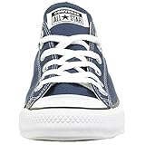 Converse Chuck Taylor All Star Canvas Low Top Sneaker, Navy ,9 US Men/11 US Women