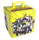 Toynk My Hero Academia LookSee Mystery Gift Box | Includes 5 Official Boku No Hero Collectibles | Includes Wall Art, Enamel Pin, & More | All Might Yellow Edition | Collect All 4