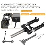 Yungeln Electric Scooter Front Suspension Fork Compatible with Segway Ninebot MAX G30 G30LP Electric Scooter Shock Absorption Parts Anti-Vibration Accessories with Foot Stand