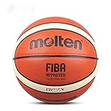 Molten GF7X Basketball Official Certification Competition Basketball Standard Ball Men's and Women's Training Ball Team Basketball (Molten GF7X)